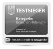 testsieger branchentelematik 2017 grayscaled:h100