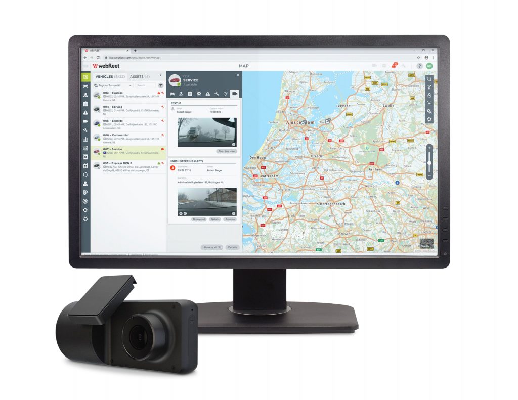 A safe fleet with vehicle monitoring 