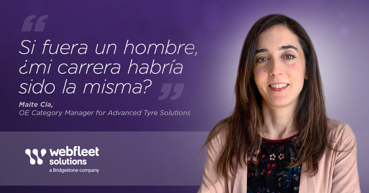 Día Internacional de la Mujer: Maite Cia de Webfleet